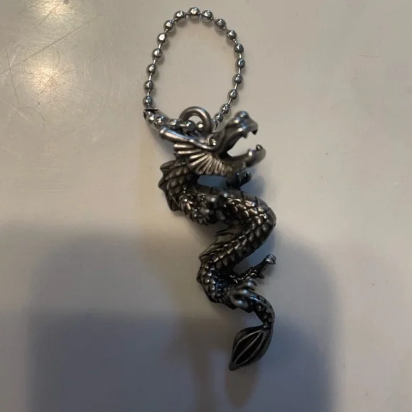 Coach Dragon ball with pearl keychain